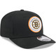 Bruins New Era 9SEVENTY Circle Patch Black SnapBack Cap Image coming soon src=